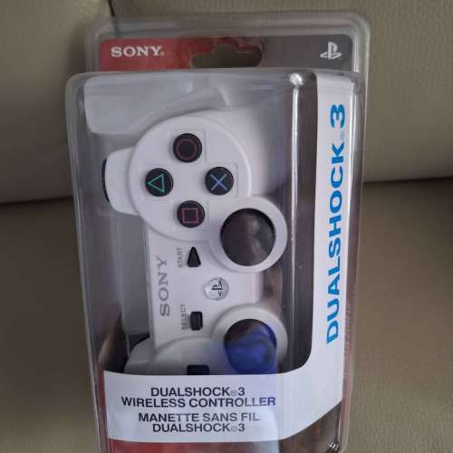 全新 PS3 白色 手制 手掣 Sony PlayStation controller DualShock 3 contact 95201232