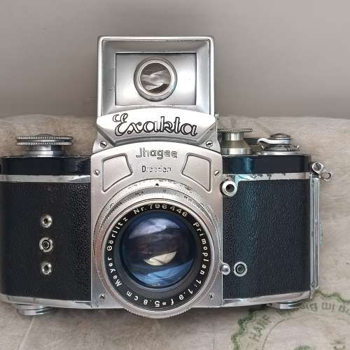 Kine Exakta V1.1圆窗版和原配Meyer 58f1.9 Primoplan 梅耶 5.8cm 58mm f1.9 小M