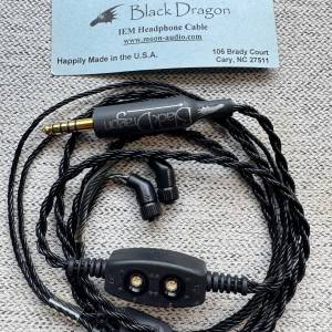 Moon Audio（美國製造）黑龍耳機升級線