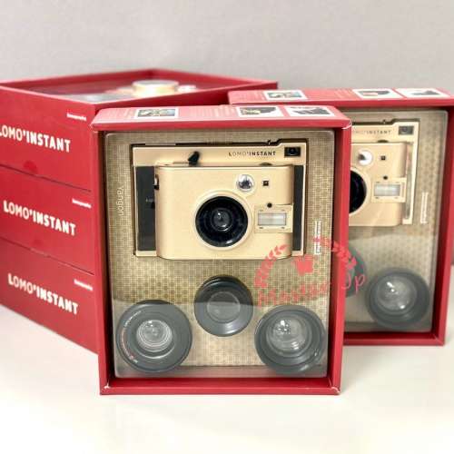全新Lomography Lomo Instant (Yangon Edition) li800au 緬甸仰光特別版 連鏡頭套裝