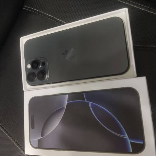 iPhone 16 pro max 256gb 黑