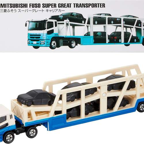 $100 100%新 未開封 Takara Tomy Mitsubishi Fuso Super Great Transporter