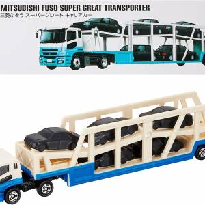 $100 100%新 未開封 Takara Tomy Mitsubishi Fuso Super Great Transporter