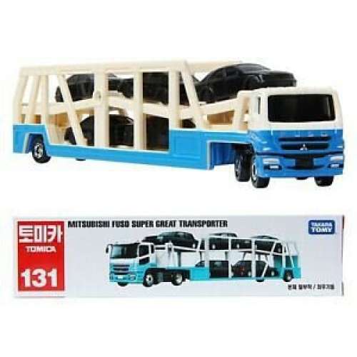 $100 100%新 未開封 Takara Tomy Mitsubishi Fuso Super Great Transporter
