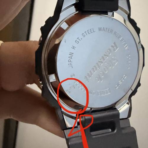 G-Shock 全日本DW-5000R 1A 元祖復刻版