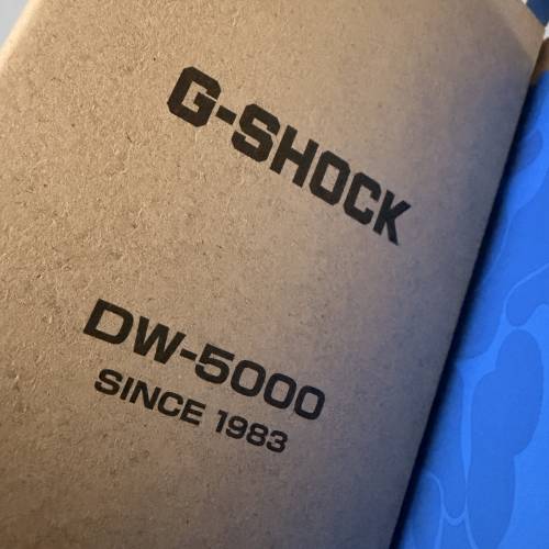 G-Shock 全日本DW-5000R 1A 元祖復刻版