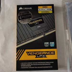 Corsair Vengeance LPX DDR4 64GB (2x32GB) 3200MHz RAM