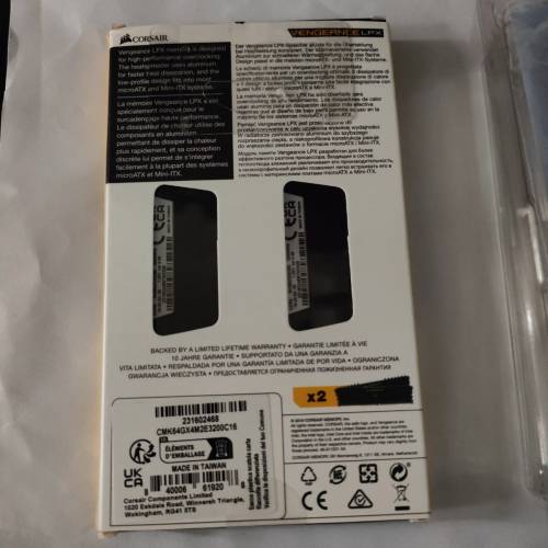 Corsair Vengeance LPX DDR4 64GB (2x32GB) 3200MHz RAM