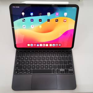 Apple iPad Pro M4 11吋 512GB (wiif+流動網絡) 連 Magic keyboard 及 Apple penci...