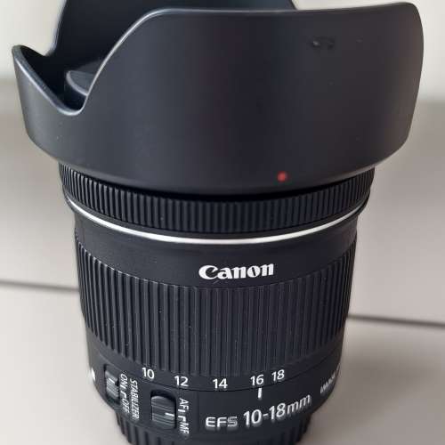 Canon EF-S 10-18mm f/4.5-5.6 IS STM