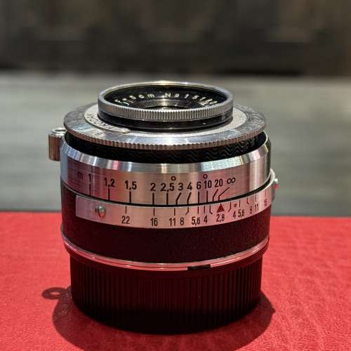 Kodak Ektar 5cm f3.5 L/M coupling modified lens