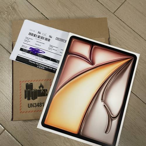 Apple iPad Air （M3）13吋 Wi-Fi+流動網絡128GB 太空灰/星光色