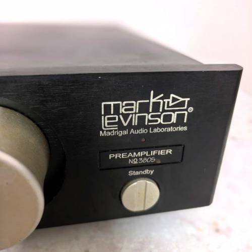 美国马克莱文森Mark Levinson No.380S发烧前级 故障机仅6号直通通道可用 无遥控