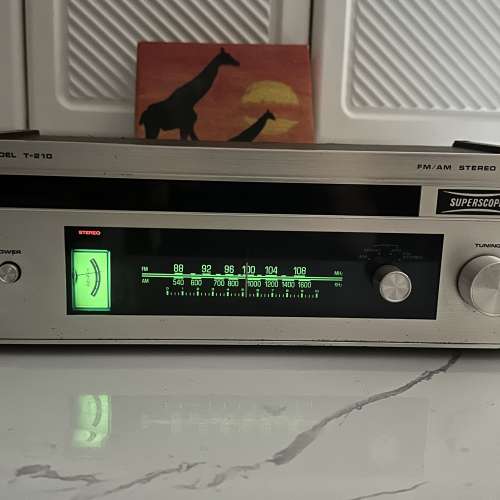 美國SUPERSCOPE 手調式收音頭 (marantz)
