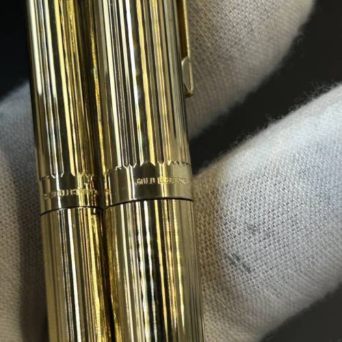Sheaffer targa1005鍍金鋼筆及原子筆
