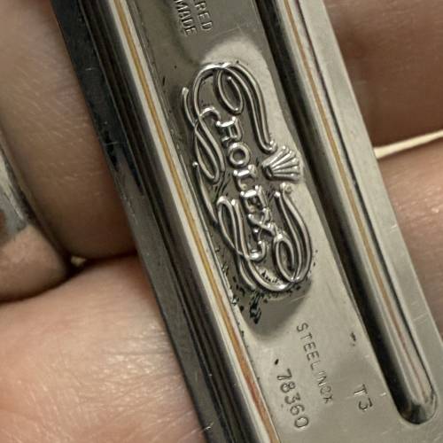 Rolex 78360 20mm 錶帶 11格 $6888