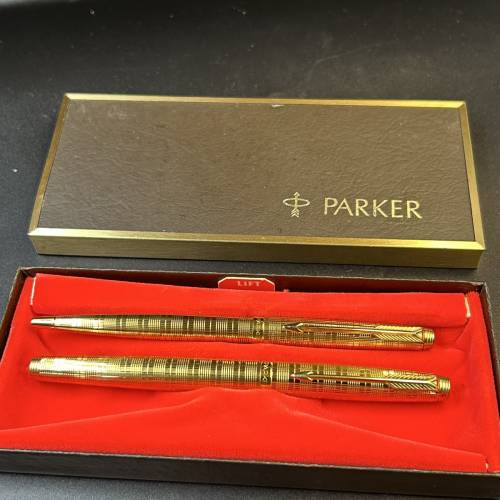Parker 75包金鋼筆及原子筆