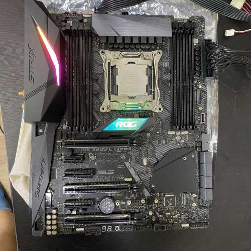 壞零件i7-7800XCPU+ ASUS STRIX X299