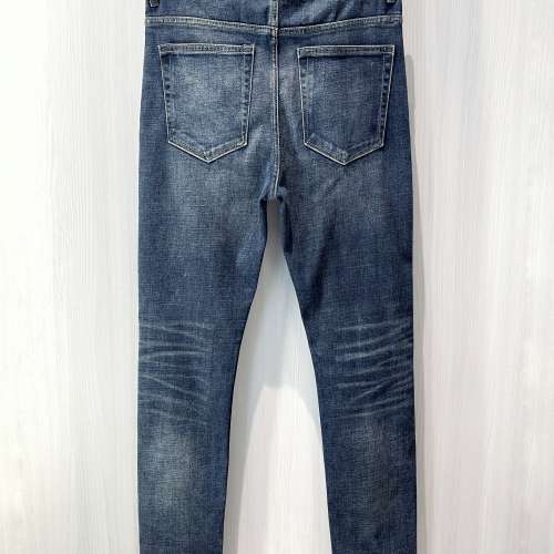 H&M Denim Men's Jeans 34"腰 Modern Straight 男裝深藍牛仔褲