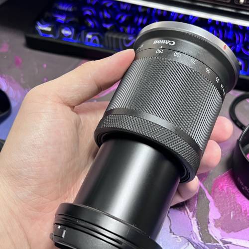 Canon rfs 18-150 f/3.5-6.3 lens 鏡頭連黑柔