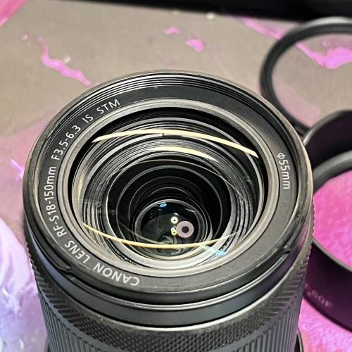 Canon rfs 18-150 f/3.5-6.3 lens 鏡頭連黑柔