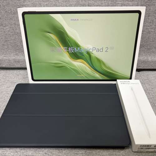 HONOR 榮耀 MagicPad 2 白色 8GB + 256GB (連原廠保護套 + Magic-Pencil 3）