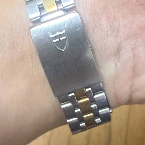Tudor 76213 date-day 金鋼鑽石字 888東方錶行出世紙 $14800