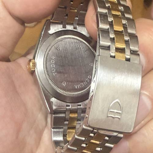 Tudor 76213 date-day 金鋼鑽石字 888東方錶行出世紙 $14800