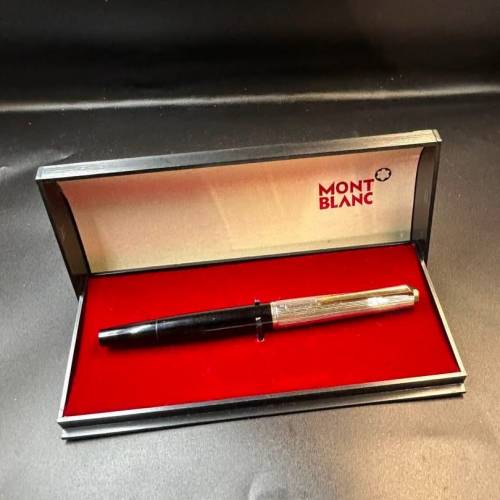 Montblanc 銀套鋼筆