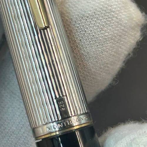 Montblanc 銀套鋼筆