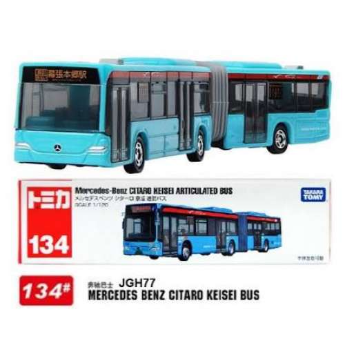 $80 100%新 未開封 Takara Tomy Mercedes-Benz CITARO KEISEI ARTICULATED BUS