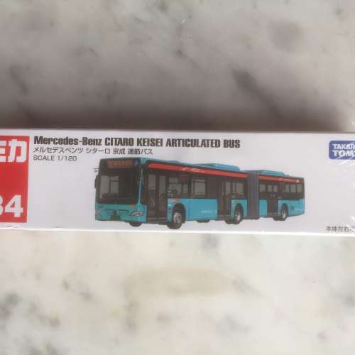 $80 100%新 未開封 Takara Tomy Mercedes-Benz CITARO KEISEI ARTICULATED BUS