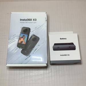 [觀塘實體店] 全新 Insta360 X3 (連1電) 行貨 保養到27年6月 *S98760* | Insta360 ...
