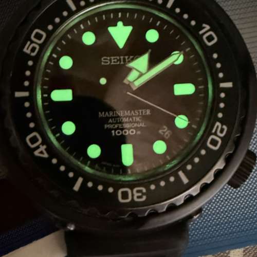 Seiko SBDX011 Emperor Tuna 機械黑吞拿 (8L35機芯)  香港行貨，有收據，盒單全齊 ...