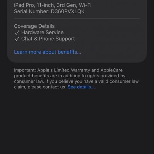 放apple 剛換全新100電 M1 11吋iPad Pro wifi