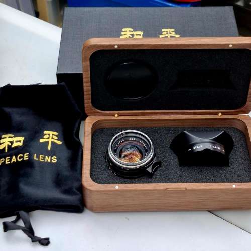 和平 PEACE LENS 35MM F1.4 E41 LIMITED LEICA M MOUNT LIKE NEW