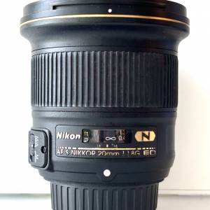 Nikon Af-s 20mm F1.8G ED