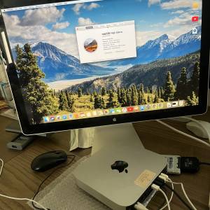 Mac mini 連24时 Mac Cinema Display