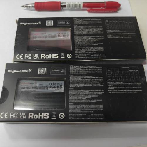 Kingbank 金百達 黑爵 DDR4 2666Mhz 16GB X 2 共32GB