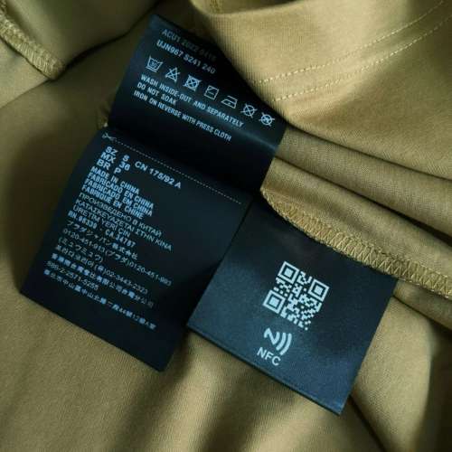 全新PRADA立體Logo tee