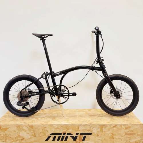 2026 新款 Mint Discover 11速電變 桶軸油剎 20吋碳叉鉻鉬鋼折叠車 ( 三折叠小布 ...