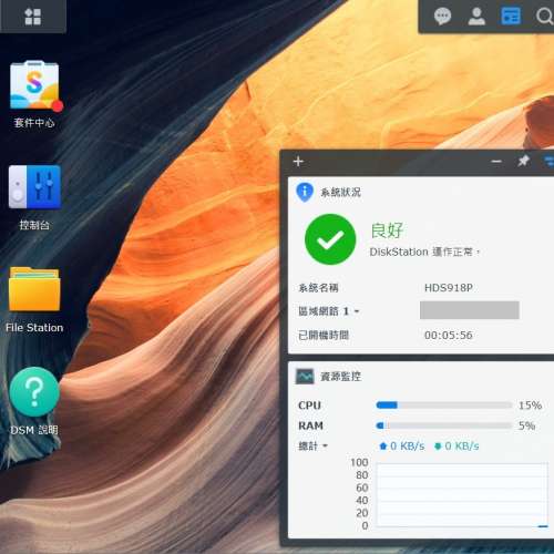 Synology DS918+ 4Bays, 9成新
