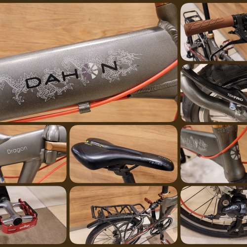 Dahon 正宗 Dragon "龍版" 限定 摺疊單車
