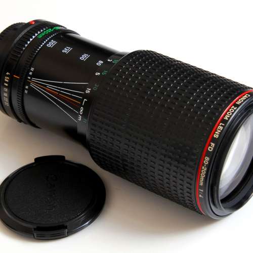 Canon 80-200mm f4L NFD with  BT-58 original hood 恒定光圈 MACRO 微距功能