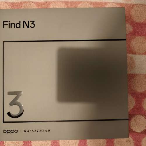 OPPO Find N3 折屏手機 港行 , 有單 有盒