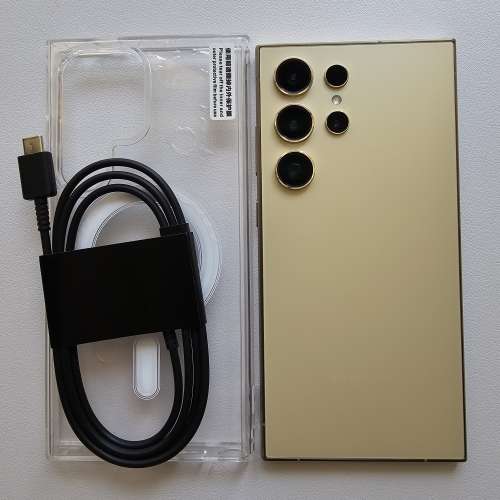 99%新 Samsung S24 Ultra (12+512GB) 金色
