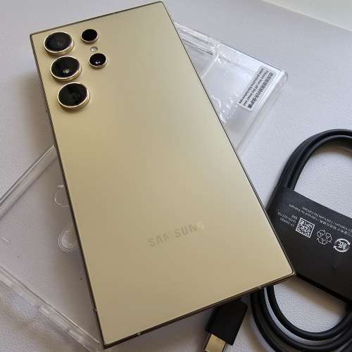 99%新 Samsung S24 Ultra (12+512GB) 金色