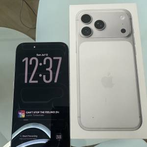 自用 iPhone 17 Pro Max 256GB 港行｜保養至2025年10月｜電池健康98%｜屏幕零花
