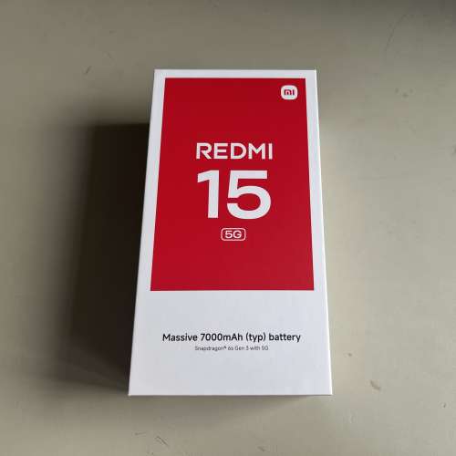 Redmi 15 5G 有行保