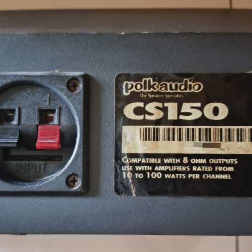 Polk audio 中置